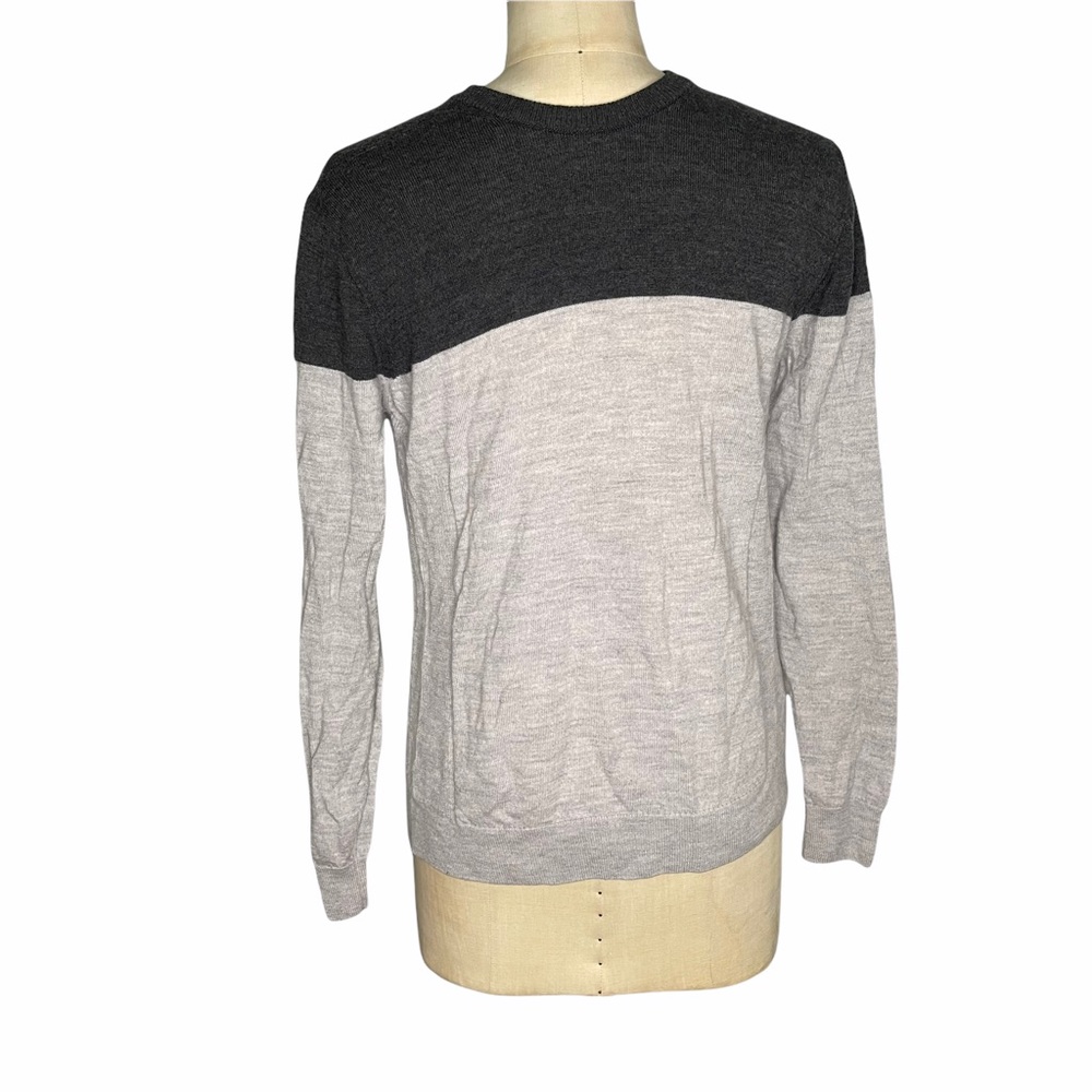Icebreaker S Shearer Crew neck wool grey sweater